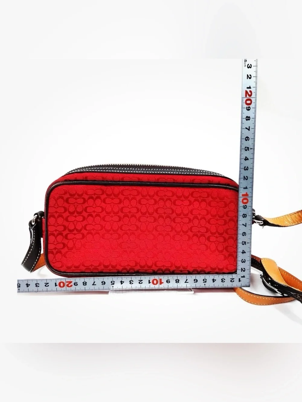 💄Rare Red Authentic Coach Crossbody